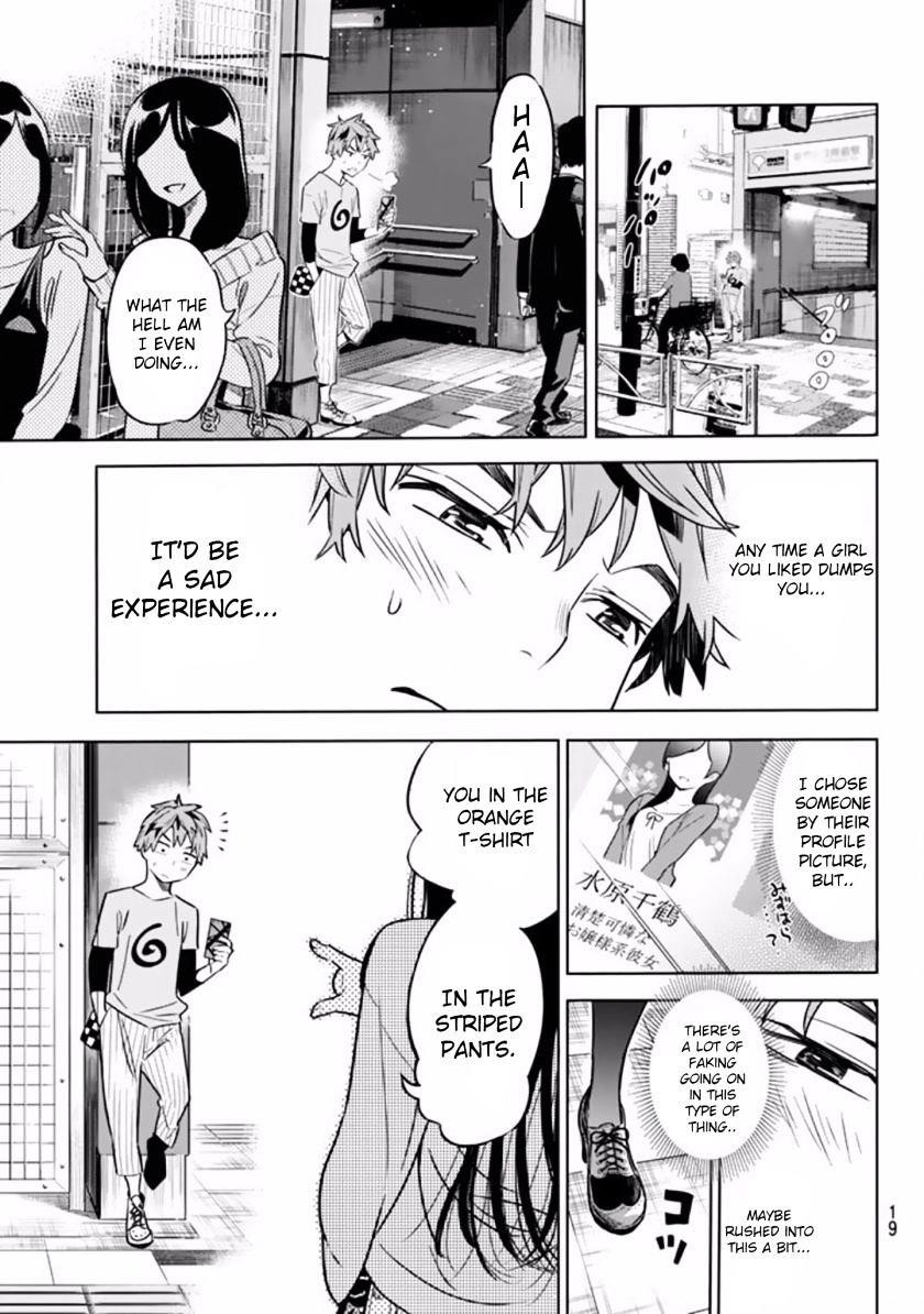 Rent A Girlfriend Manga Chapter 1 page 6 - The Girlfriend, Chizuru Mizuhara