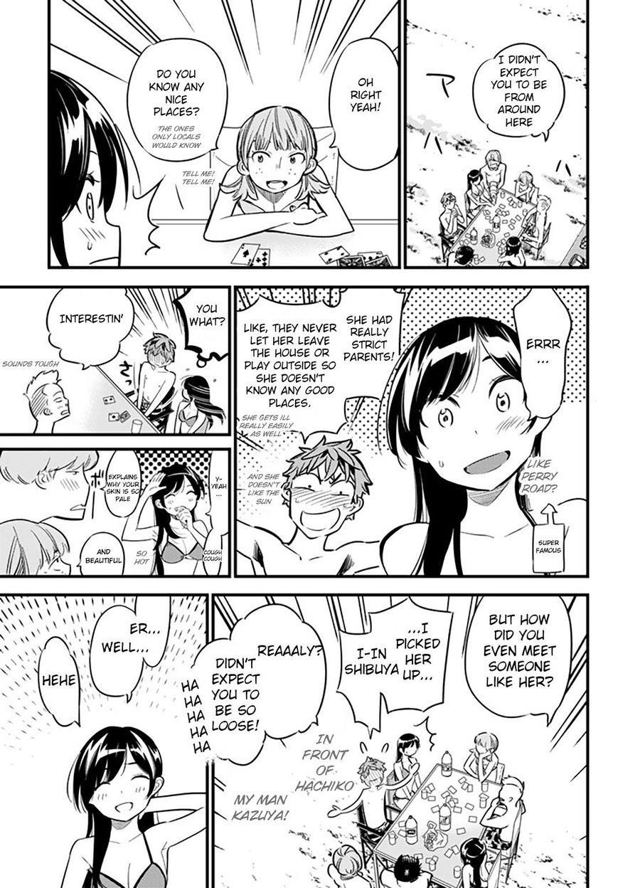 Rent A Girlfriend Manga Chapter 10 page 10 - The Girlfriend and The Sea (Part 4)