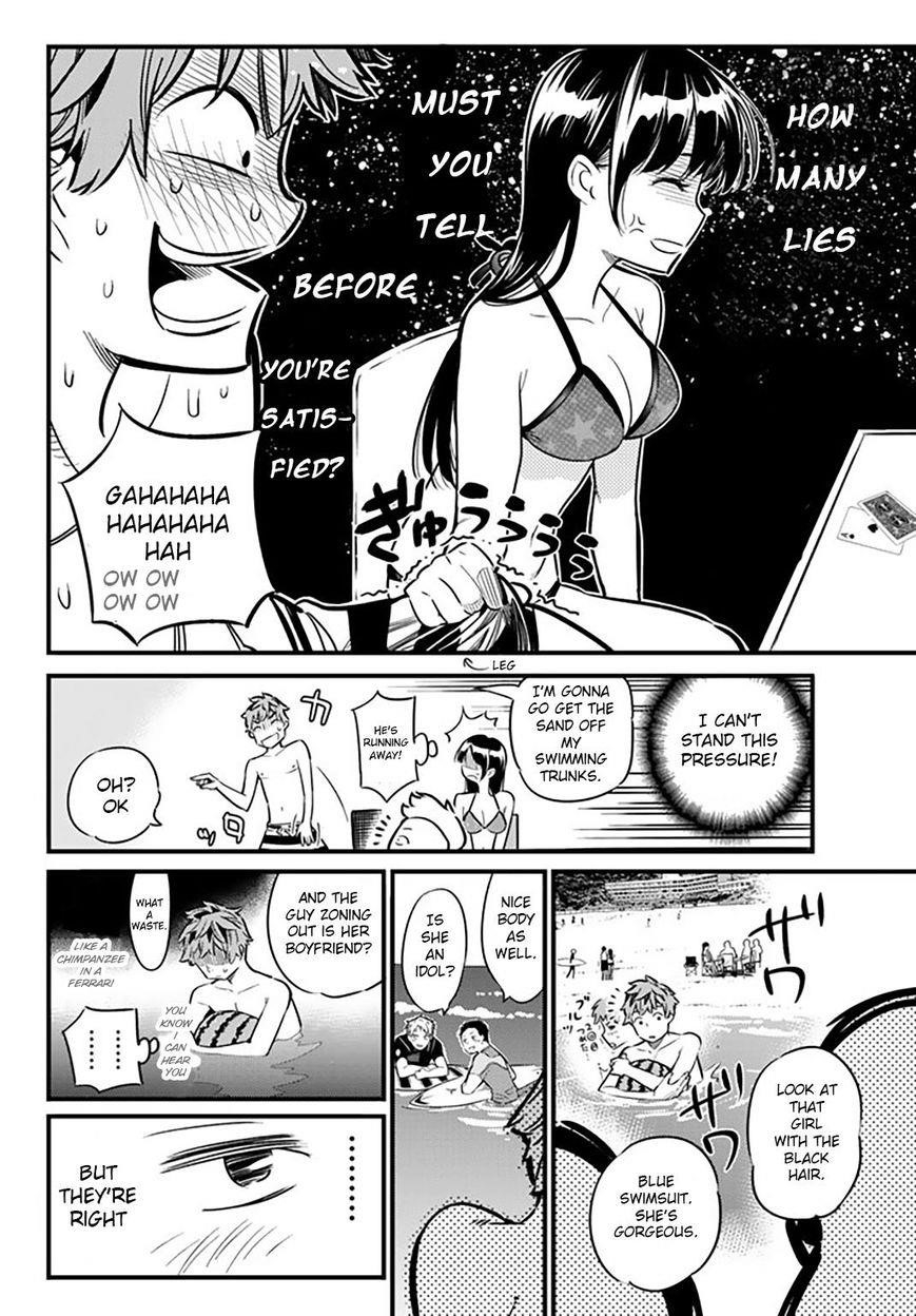 Rent A Girlfriend Manga Chapter 10 page 11 - The Girlfriend and The Sea (Part 4)
