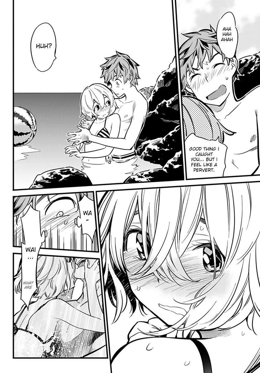 Rent A Girlfriend Manga Chapter 10 page 15 - The Girlfriend and The Sea (Part 4)