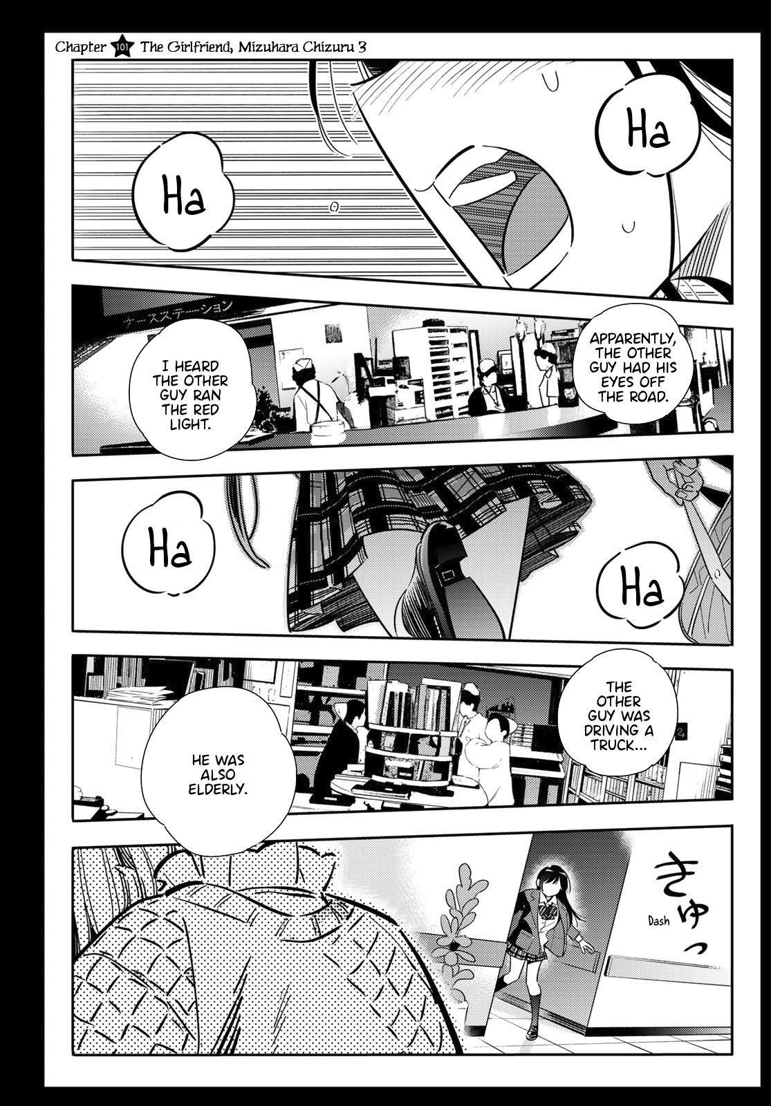Rent A Girlfriend Manga Chapter 101 page 1 - The Girlfriend, Mizuhara Chizuru 3