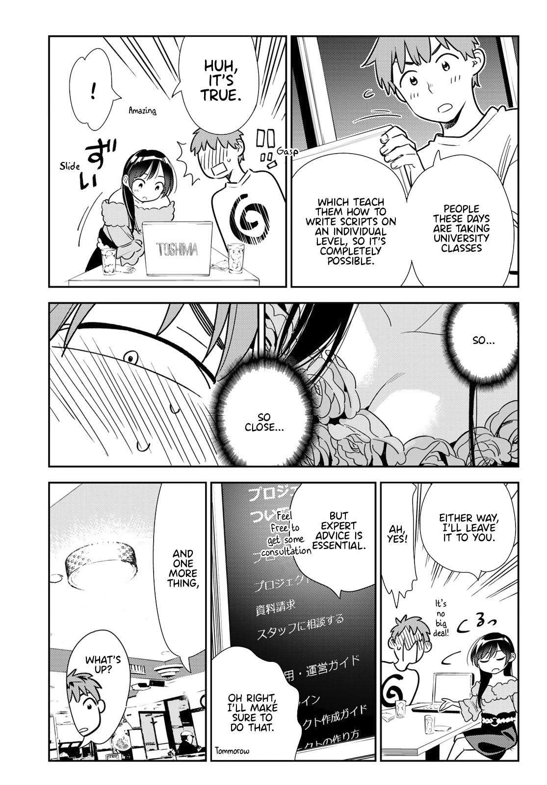 Rent A Girlfriend Manga Chapter 104 page 8 - The Girlfriend, and Splitting the Bill