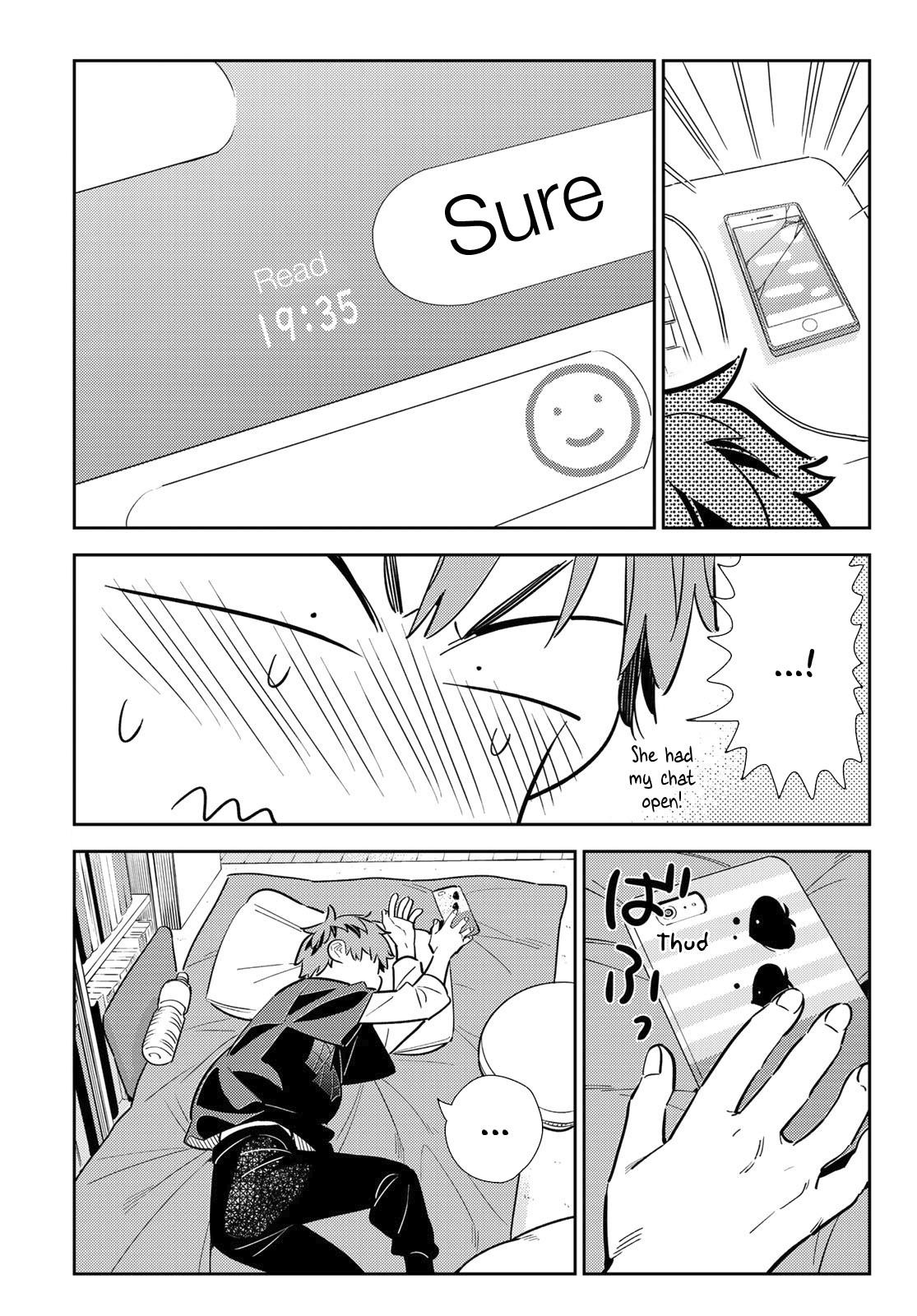 Rent A Girlfriend Manga Chapter 107 page 6 - The Girlfriend, and Room 203