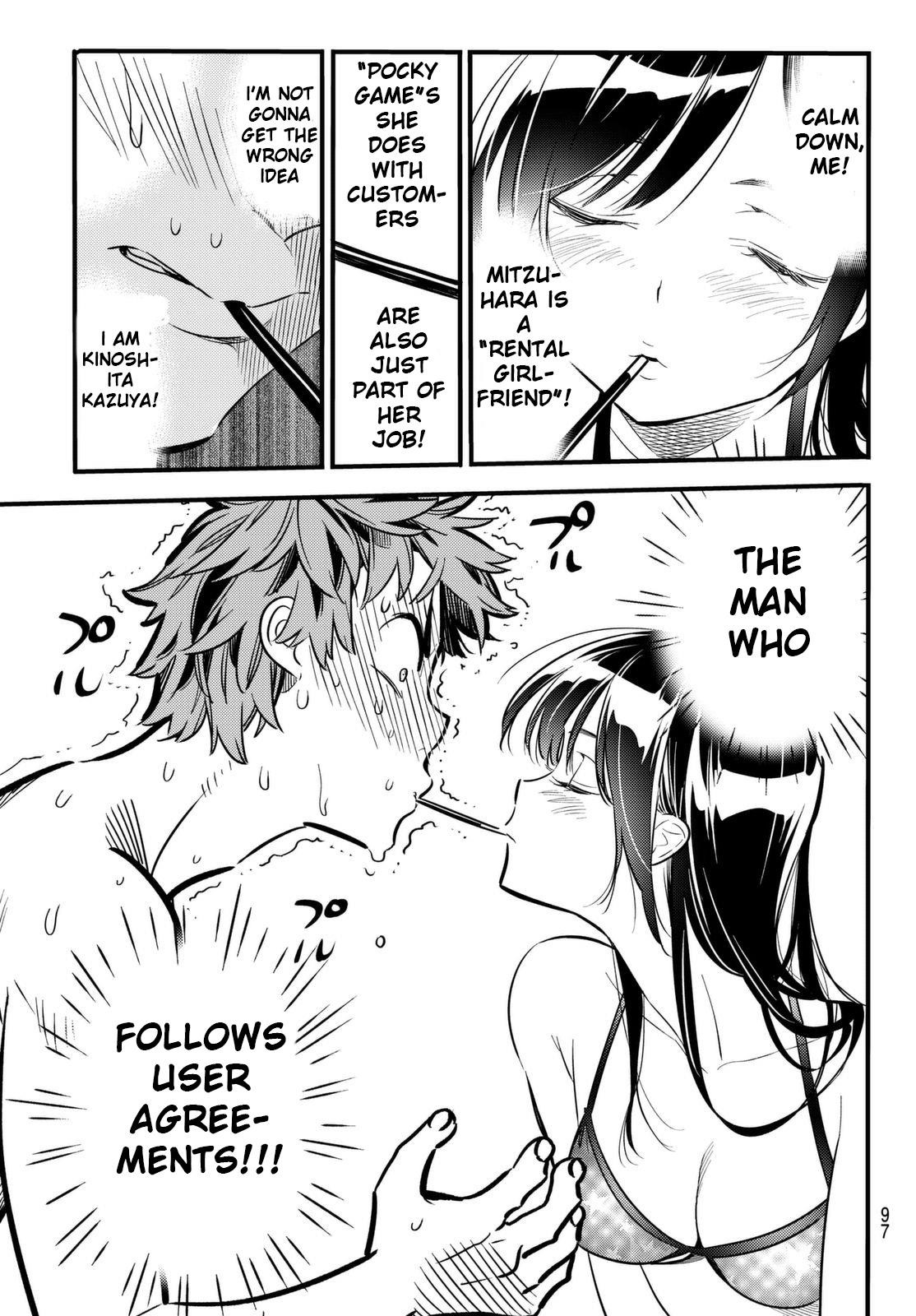 Rent A Girlfriend Manga Chapter 11 page 12 - The Girlfriend and The Pocky Game