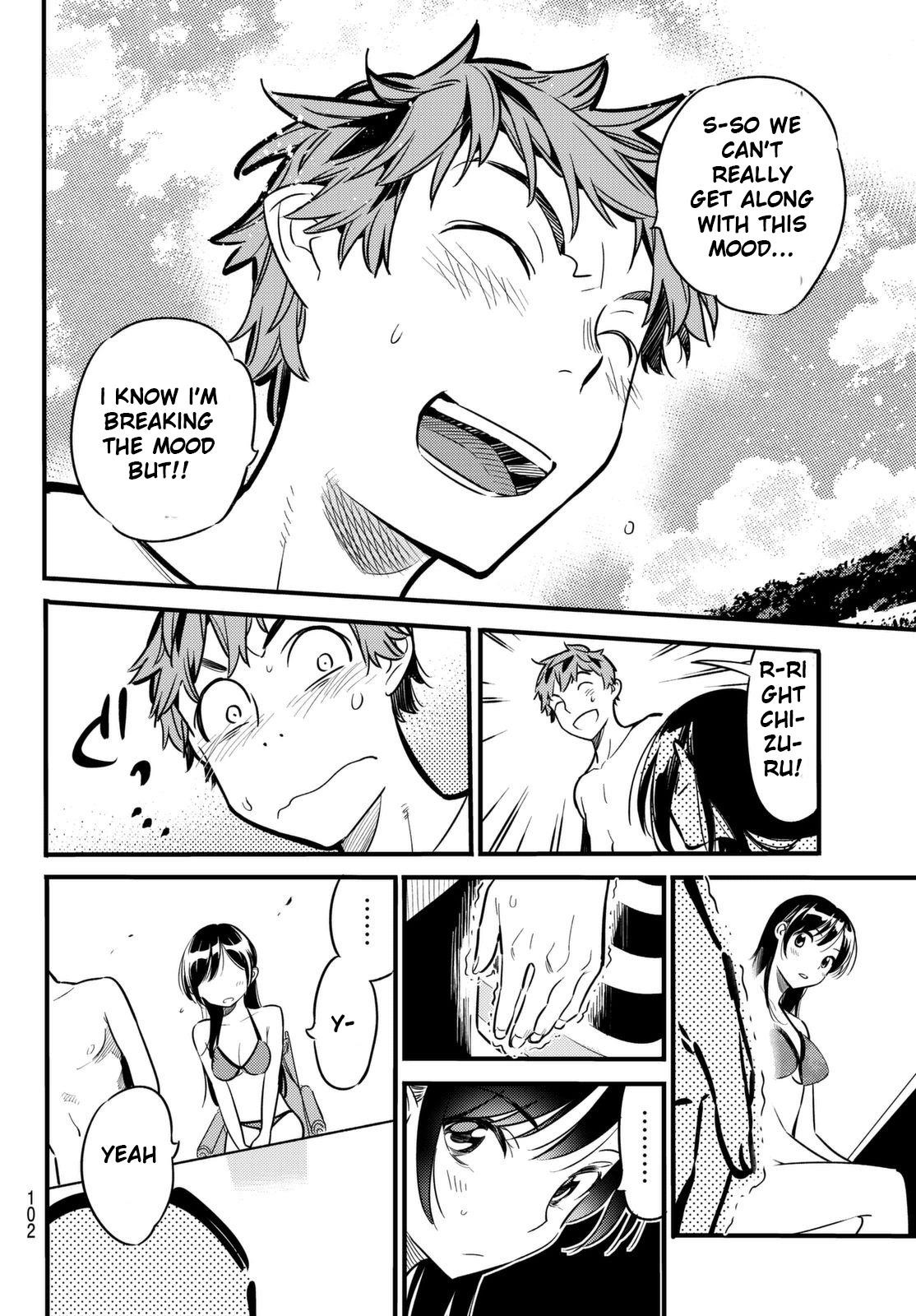 Rent A Girlfriend Manga Chapter 11 page 16 - The Girlfriend and The Pocky Game