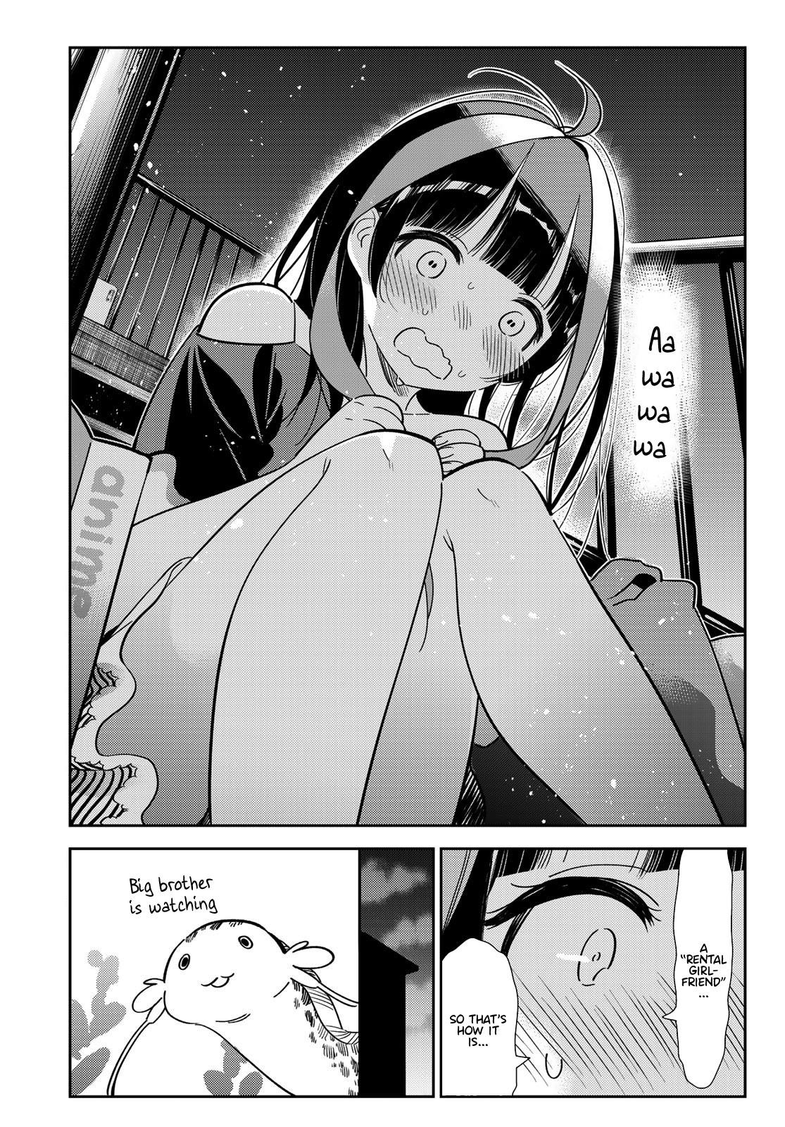 Rent A Girlfriend Manga Chapter 110 page 14 - The Girlfriend, Room 203, and the other Girlfriend