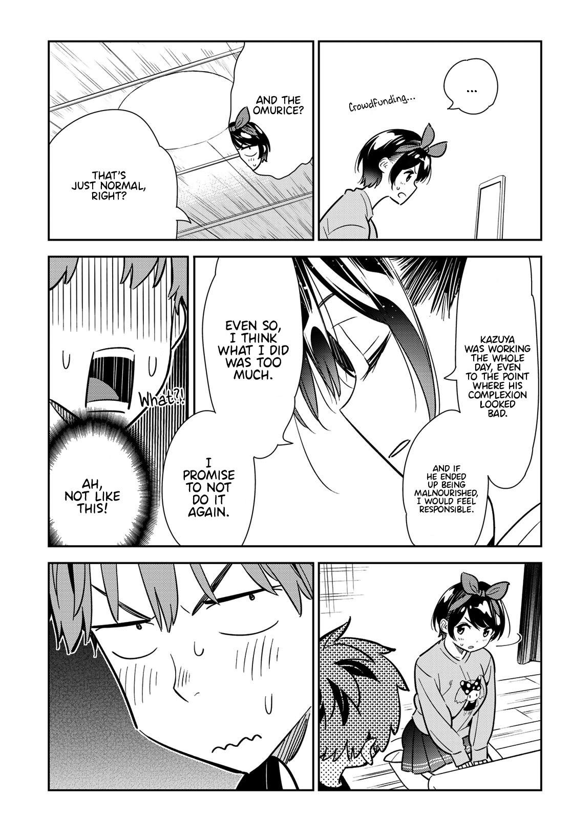 Rent A Girlfriend Manga Chapter 110 page 16 - The Girlfriend, Room 203, and the other Girlfriend