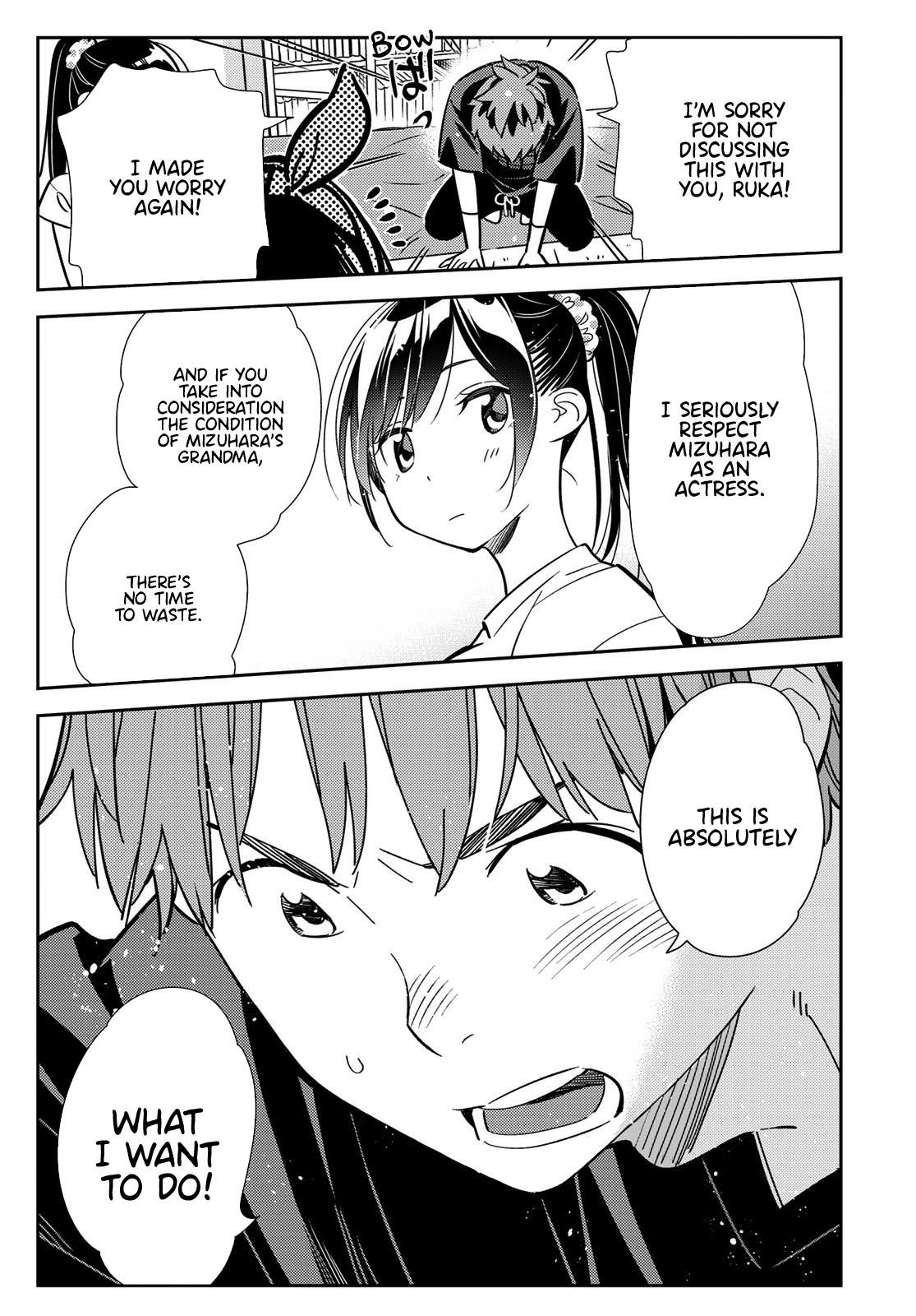 Rent A Girlfriend Manga Chapter 110 page 17 - The Girlfriend, Room 203, and the other Girlfriend