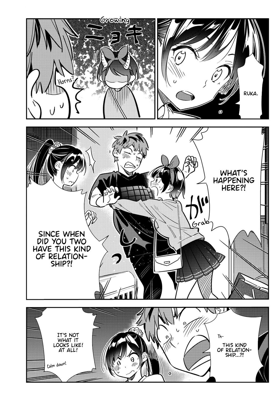 Rent A Girlfriend Manga Chapter 110 page 3 - The Girlfriend, Room 203, and the other Girlfriend