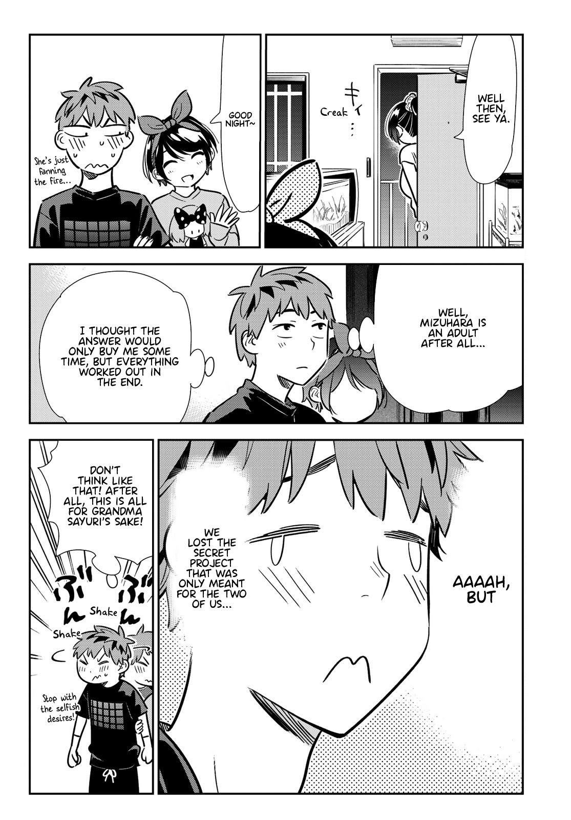 Rent A Girlfriend Manga Chapter 111 page 15 - The Girlfriend, Room 203, and the other Girflriend 2