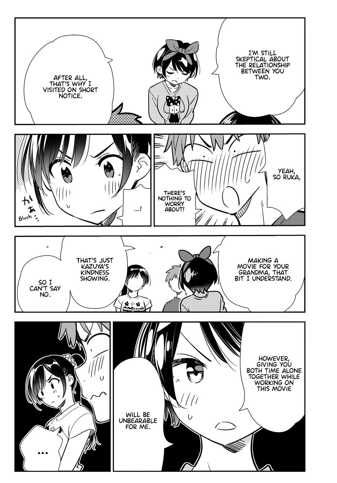 Rent A Girlfriend Manga Chapter 111 page 4 - The Girlfriend, Room 203, and the other Girflriend 2