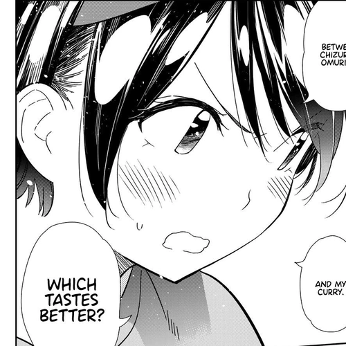 Rent A Girlfriend Manga Chapter 111 (The Girlfriend, Room 203, and the other Girflriend 2) cover