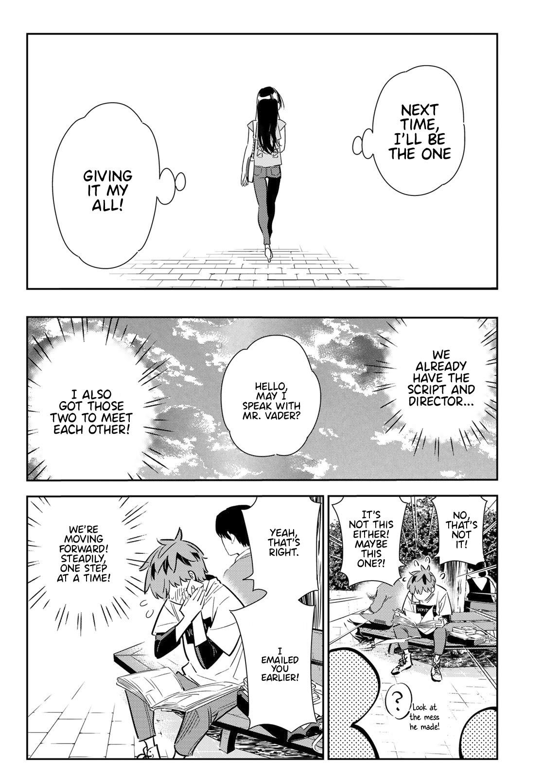 Rent A Girlfriend Manga Chapter 117 page 16 - The Girlfriend, and the Director