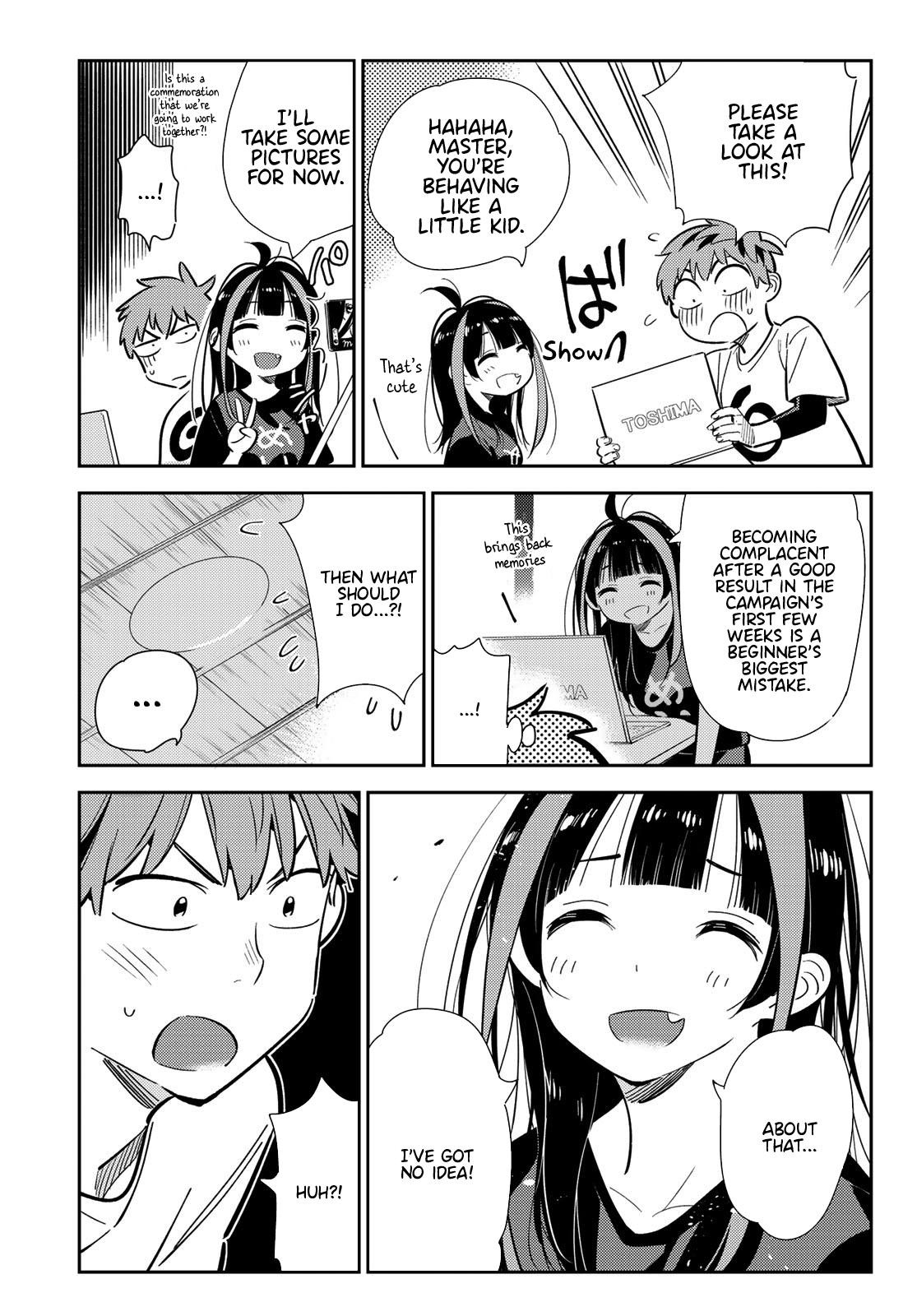 Rent A Girlfriend Manga Chapter 118 page 12 - The Girlfriend, the Girlfriend and the Girlfriend