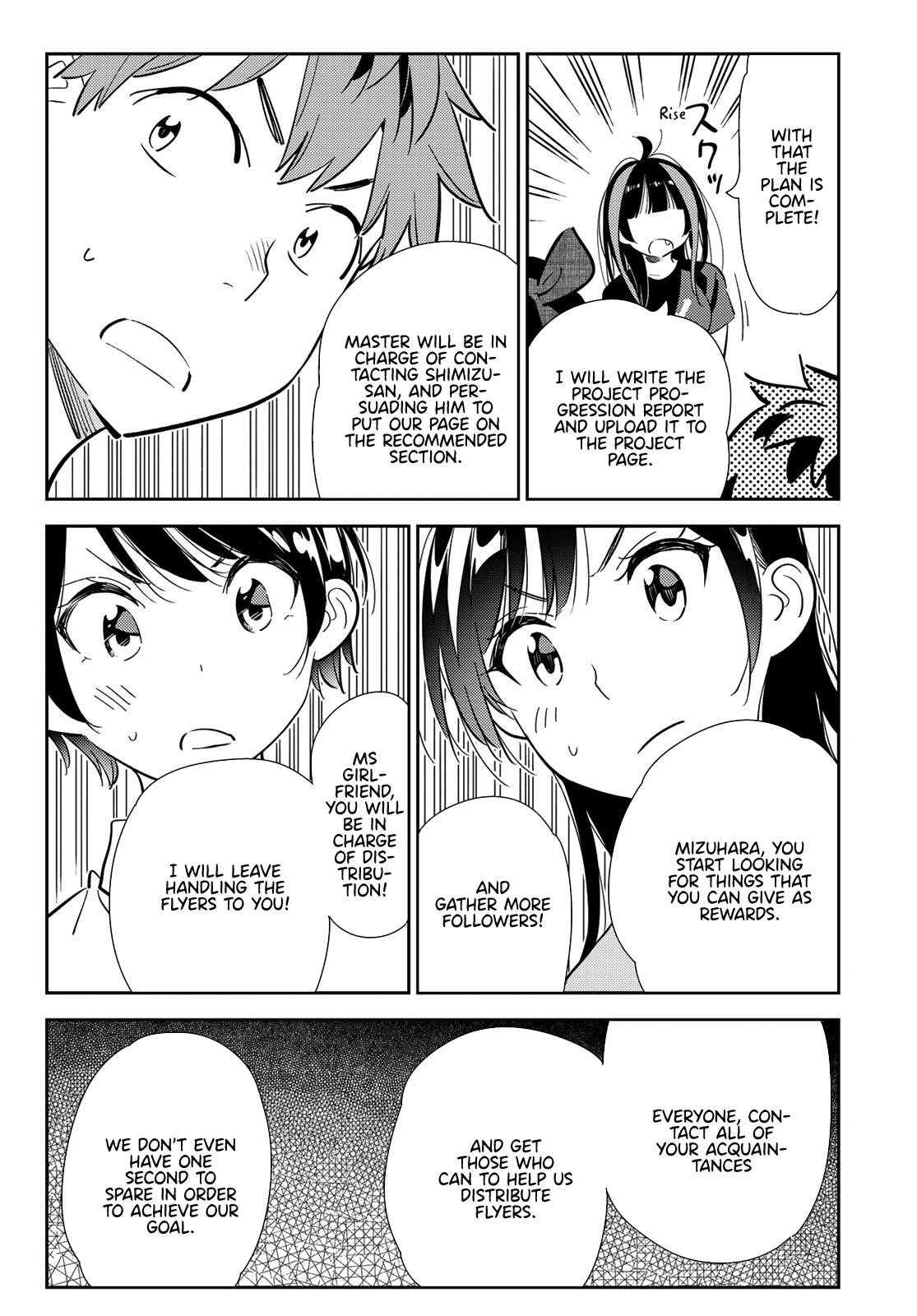 Rent A Girlfriend Manga Chapter 119 page 16 - The Girlfriend, the Girlfriend and the Girlfriend 2