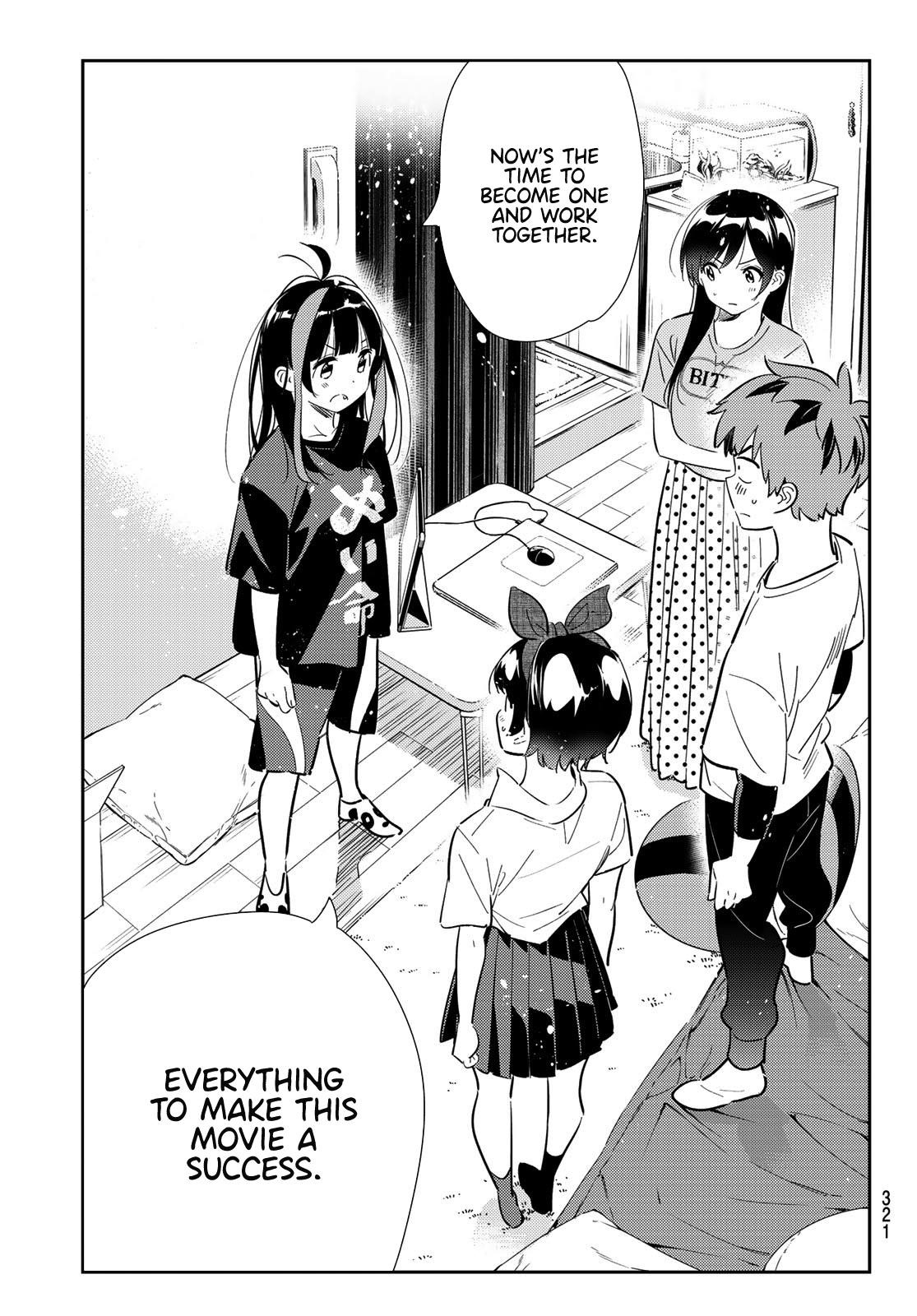 Rent A Girlfriend Manga Chapter 119 page 17 - The Girlfriend, the Girlfriend and the Girlfriend 2