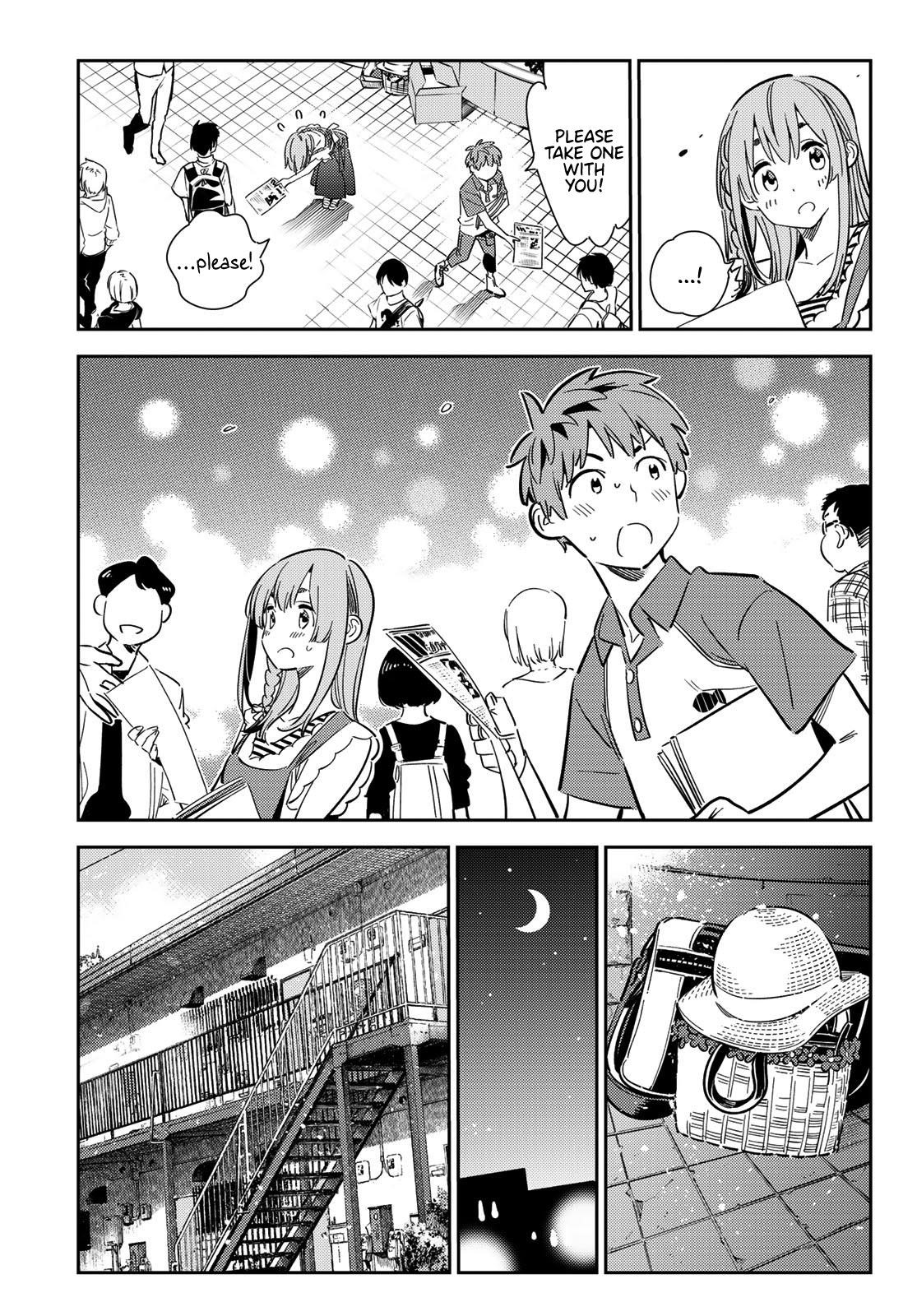 Rent A Girlfriend Manga Chapter 120 page 18 - The Girlfriend, and Handing Out Flyers