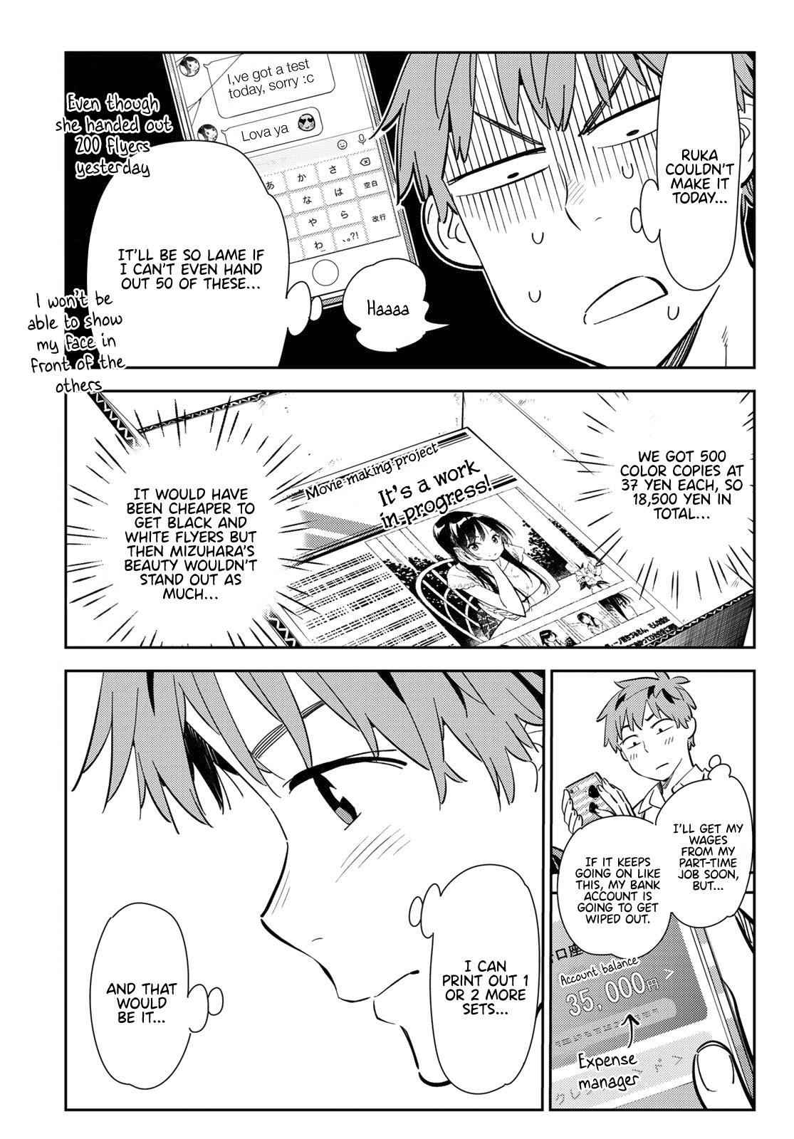 Rent A Girlfriend Manga Chapter 120 page 6 - The Girlfriend, and Handing Out Flyers