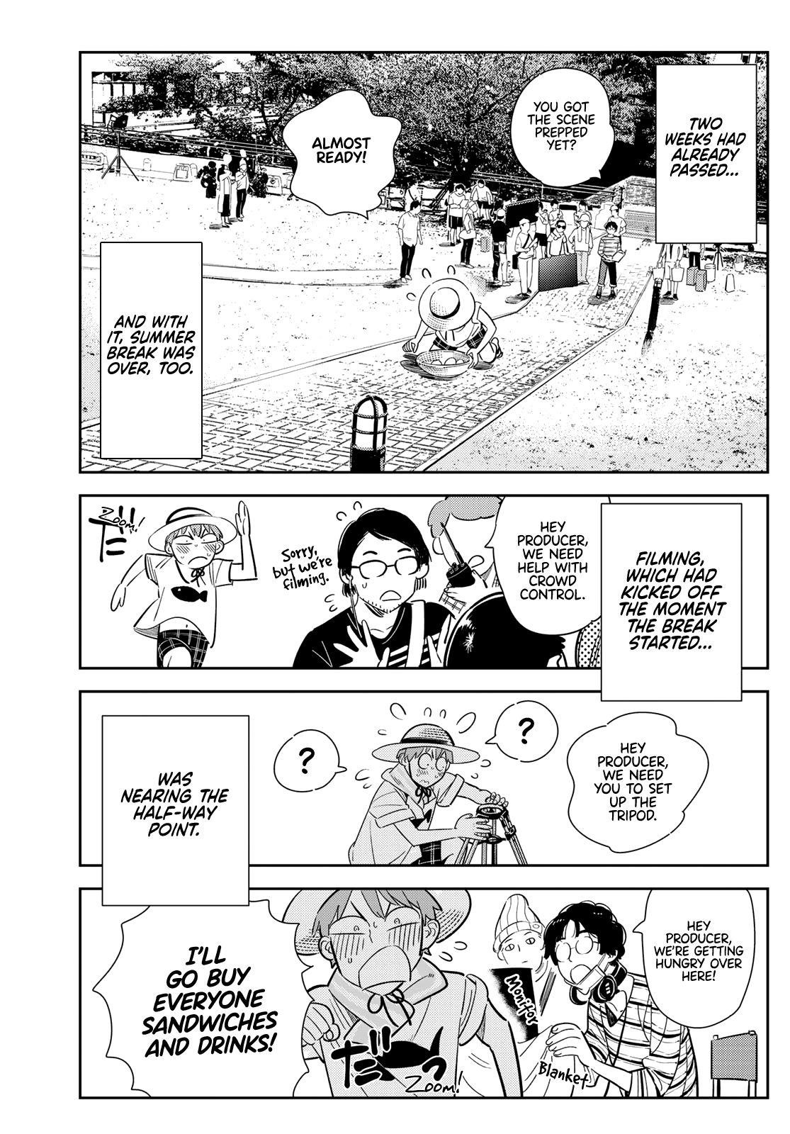 Rent A Girlfriend Manga Chapter 129 page 3 - The Girlfriend and Filming ①