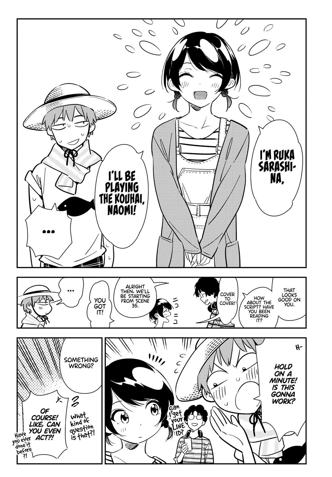 Rent A Girlfriend Manga Chapter 129 page 6 - The Girlfriend and Filming ①
