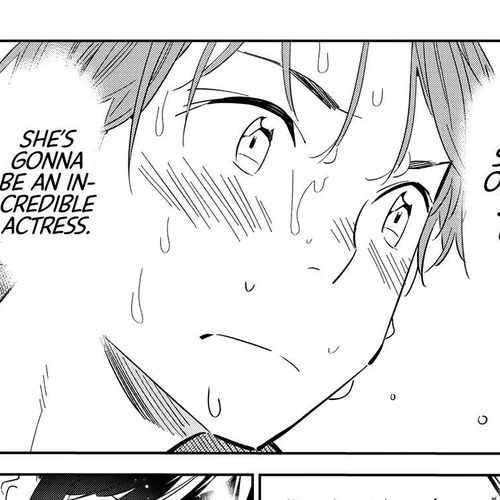 Rent A Girlfriend Manga Chapter 130 (The Girlfriend and Filming ②) cover