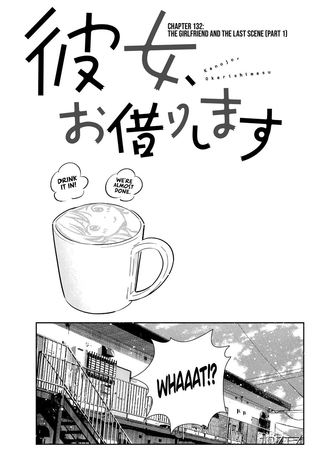 Rent A Girlfriend Manga Chapter 132 page 1 - The Girlfriend and the Last Scene①
