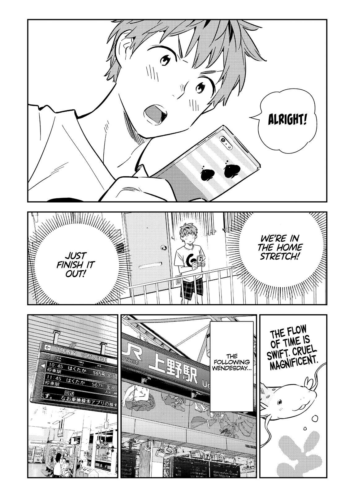 Rent A Girlfriend Manga Chapter 132 page 9 - The Girlfriend and the Last Scene①