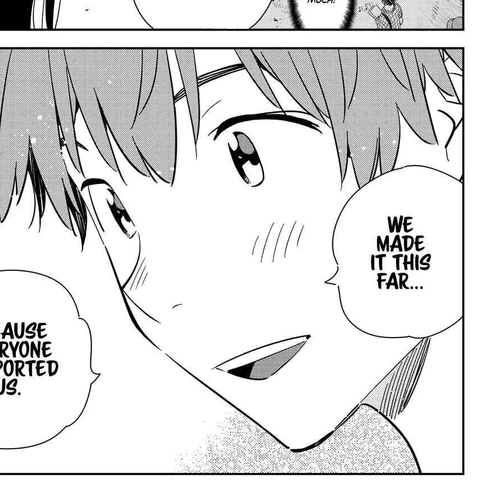 Rent A Girlfriend Manga Chapter 134 (The Girlfriend and the Last Scene 3) cover