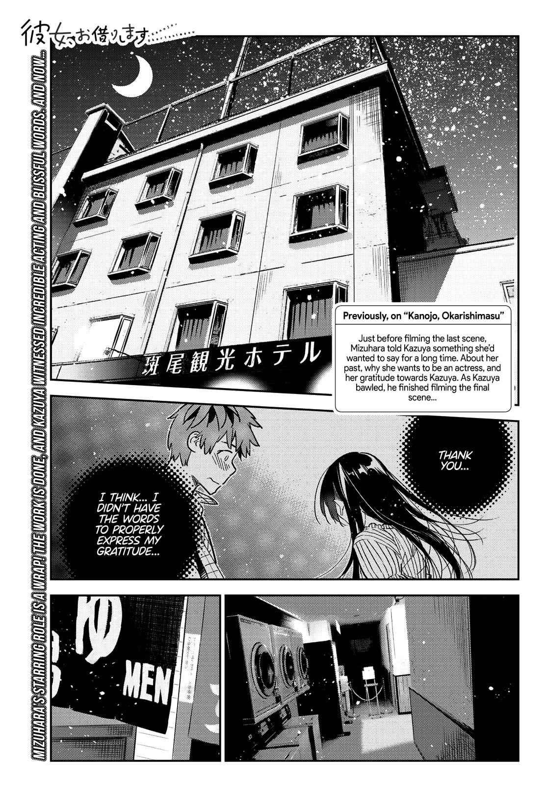 Rent A Girlfriend Manga Chapter 137 page 1 - The Girlfriend and the Last Scene 6