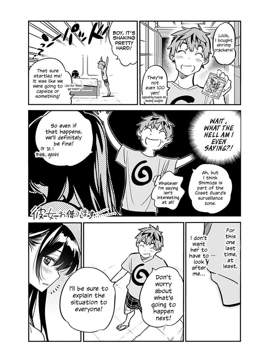 Rent A Girlfriend Manga Chapter 14 page 4 - The Girlfriend and The Sea (Part 5)