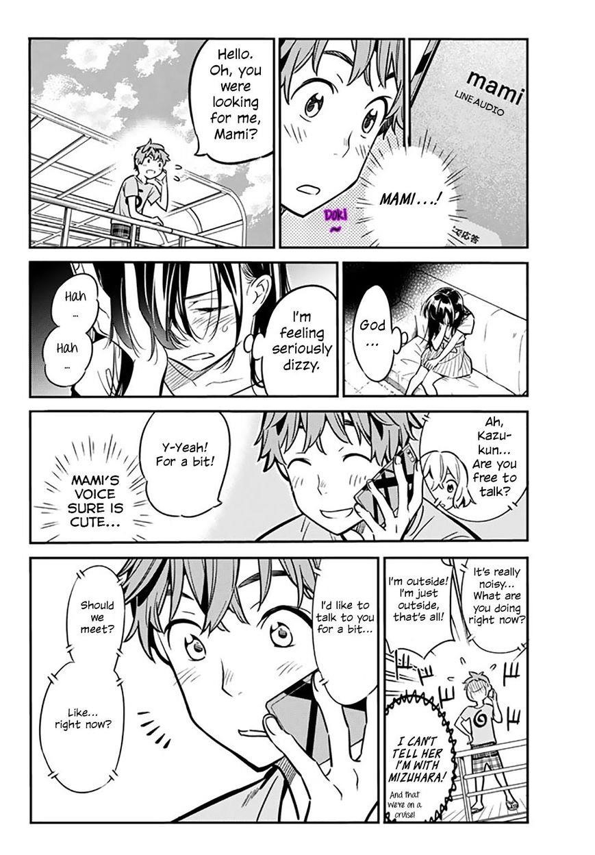 Rent A Girlfriend Manga Chapter 14 page 6 - The Girlfriend and The Sea (Part 5)