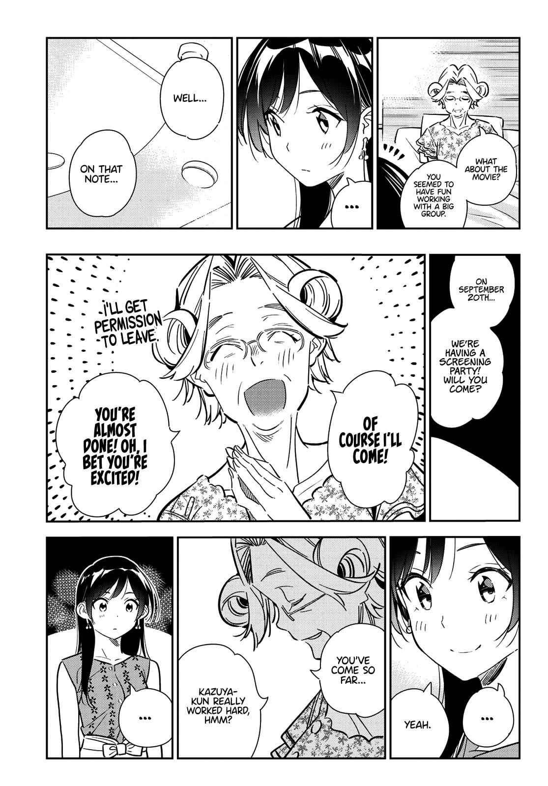 Rent A Girlfriend Manga Chapter 143 page 15 - The Girlfriend and the Seedling