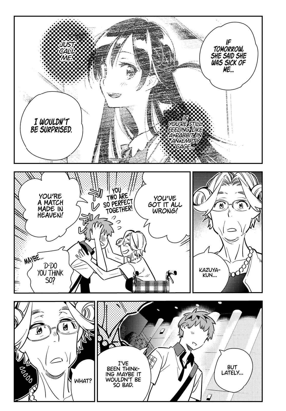 Rent A Girlfriend Manga Chapter 145 page 14 - The Girlfriend and Family, Part 1