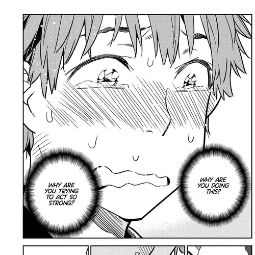 Rent A Girlfriend Manga Chapter 147 (The Girlfriend and Lies, Part 1) cover