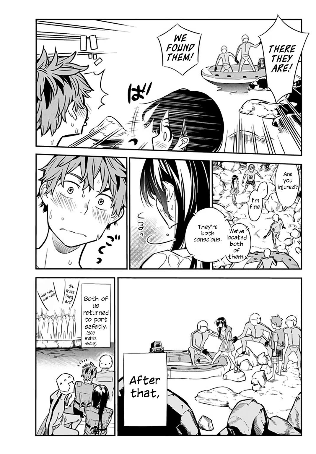 Rent A Girlfriend Manga Chapter 15 page 13 - The Girlfriend and the Sea (Part 6)