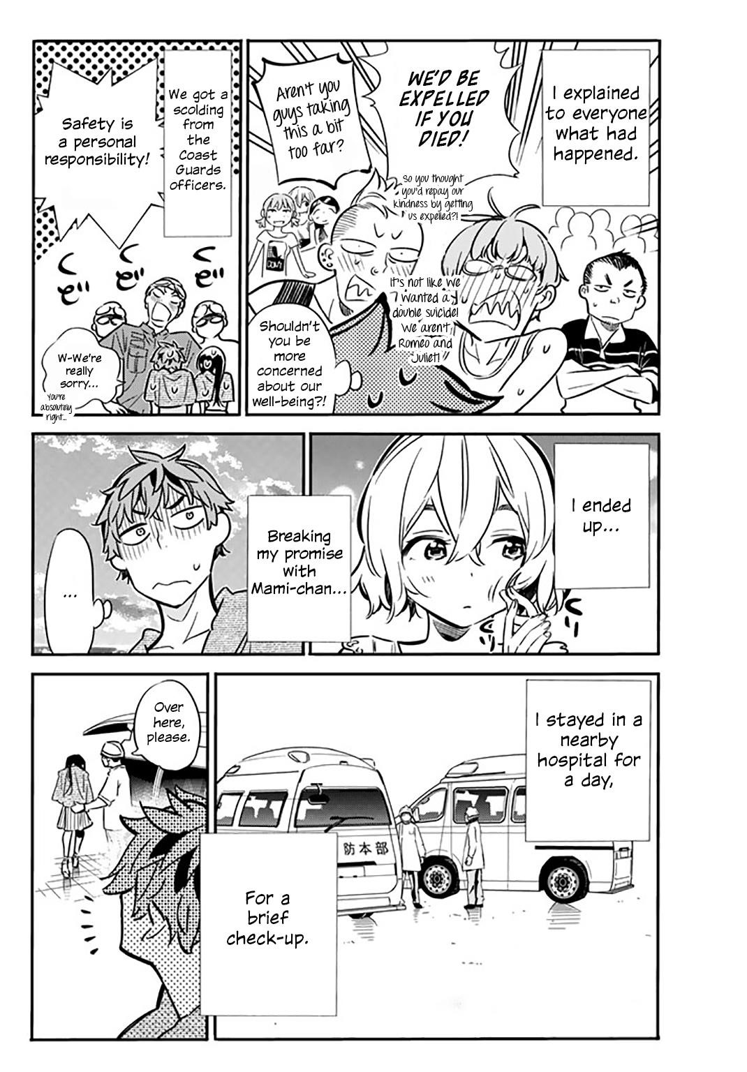 Rent A Girlfriend Manga Chapter 15 page 14 - The Girlfriend and the Sea (Part 6)