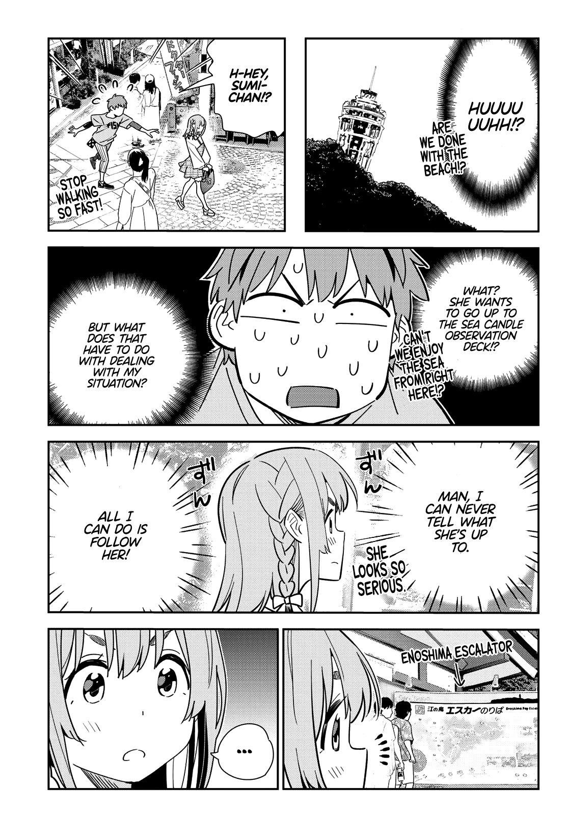 Rent A Girlfriend Manga Chapter 155 page 13 - The Girlfriend and the Sudden Trip