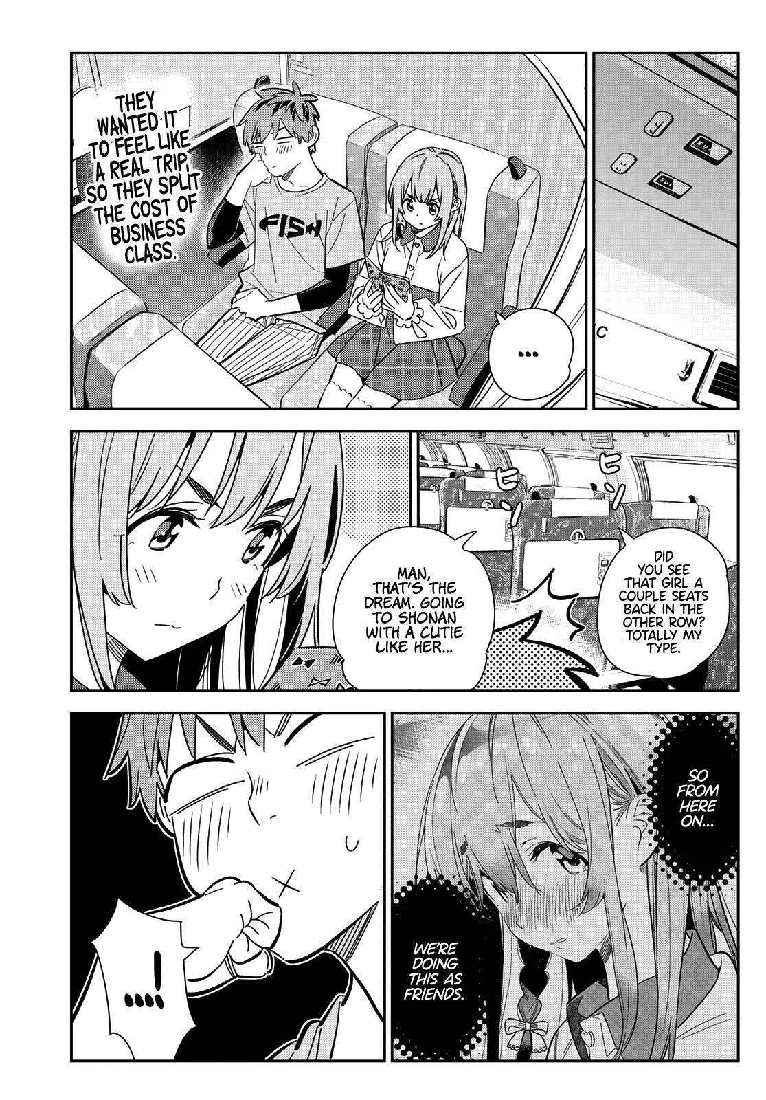 Rent A Girlfriend Manga Chapter 155 page 3 - The Girlfriend and the Sudden Trip