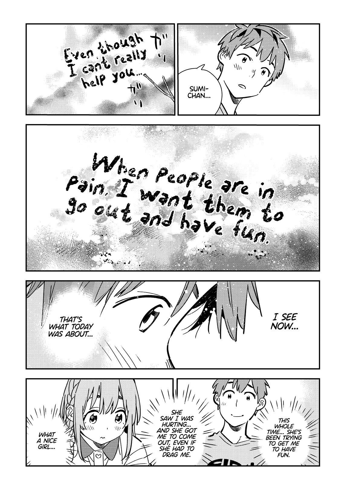 Rent A Girlfriend Manga Chapter 156 page 13 - The Girlfriend and the Sudden Trip, Part 2