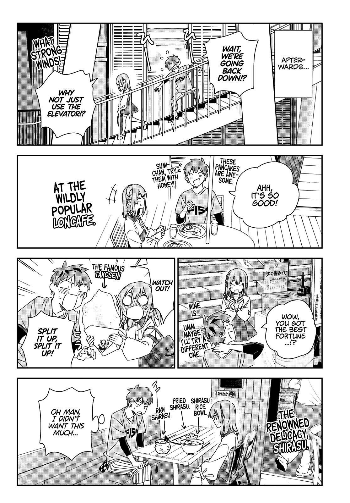 Rent A Girlfriend Manga Chapter 156 page 6 - The Girlfriend and the Sudden Trip, Part 2