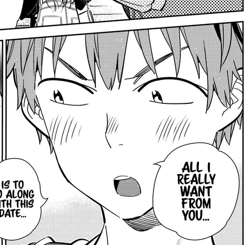 Rent A Girlfriend Manga Chapter 160 (The Girlfriend and the Boyfriend, Part 4) cover