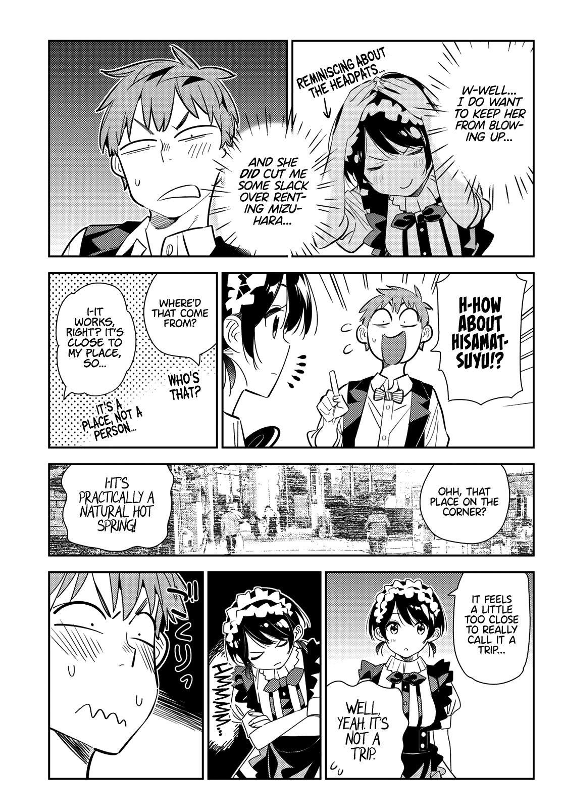 Rent A Girlfriend Manga Chapter 169 page 7 - The (Provisional) Girlfriend and Hot Springs