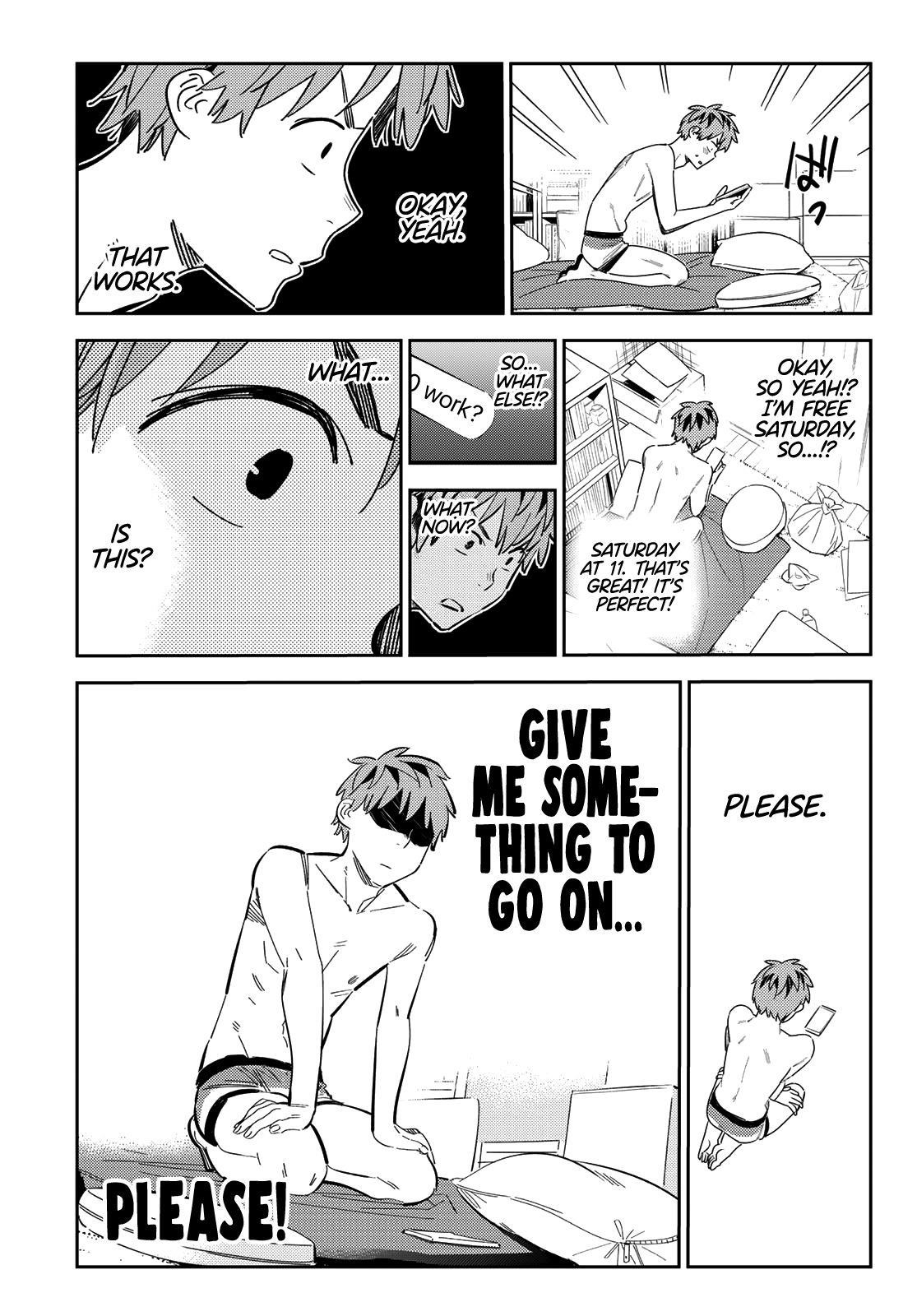 Rent A Girlfriend Manga Chapter 170 page 7 - The Girlfriend and the Agony of Love