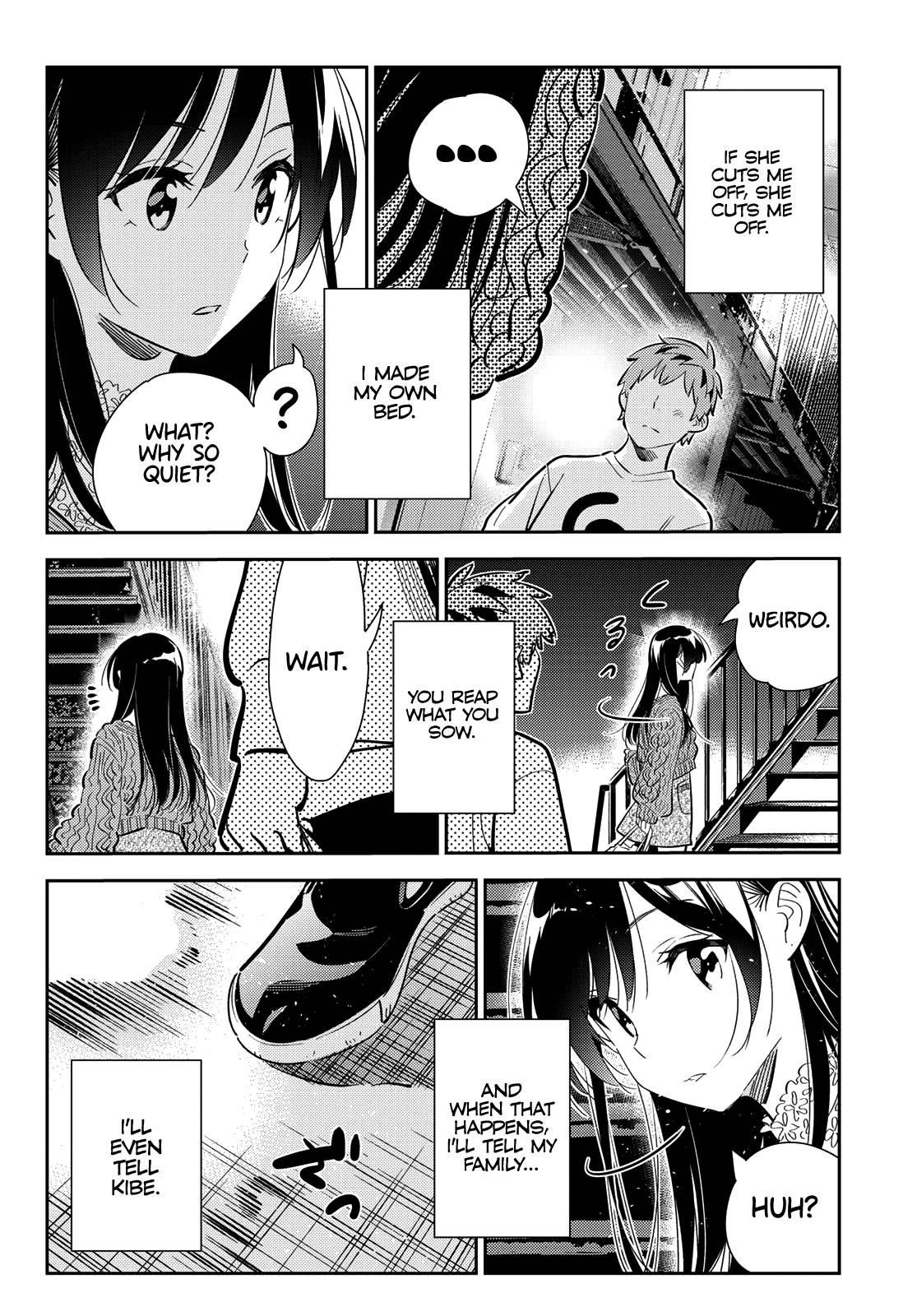 Rent A Girlfriend Manga Chapter 180 page 14 - The Girlfriend and Determination