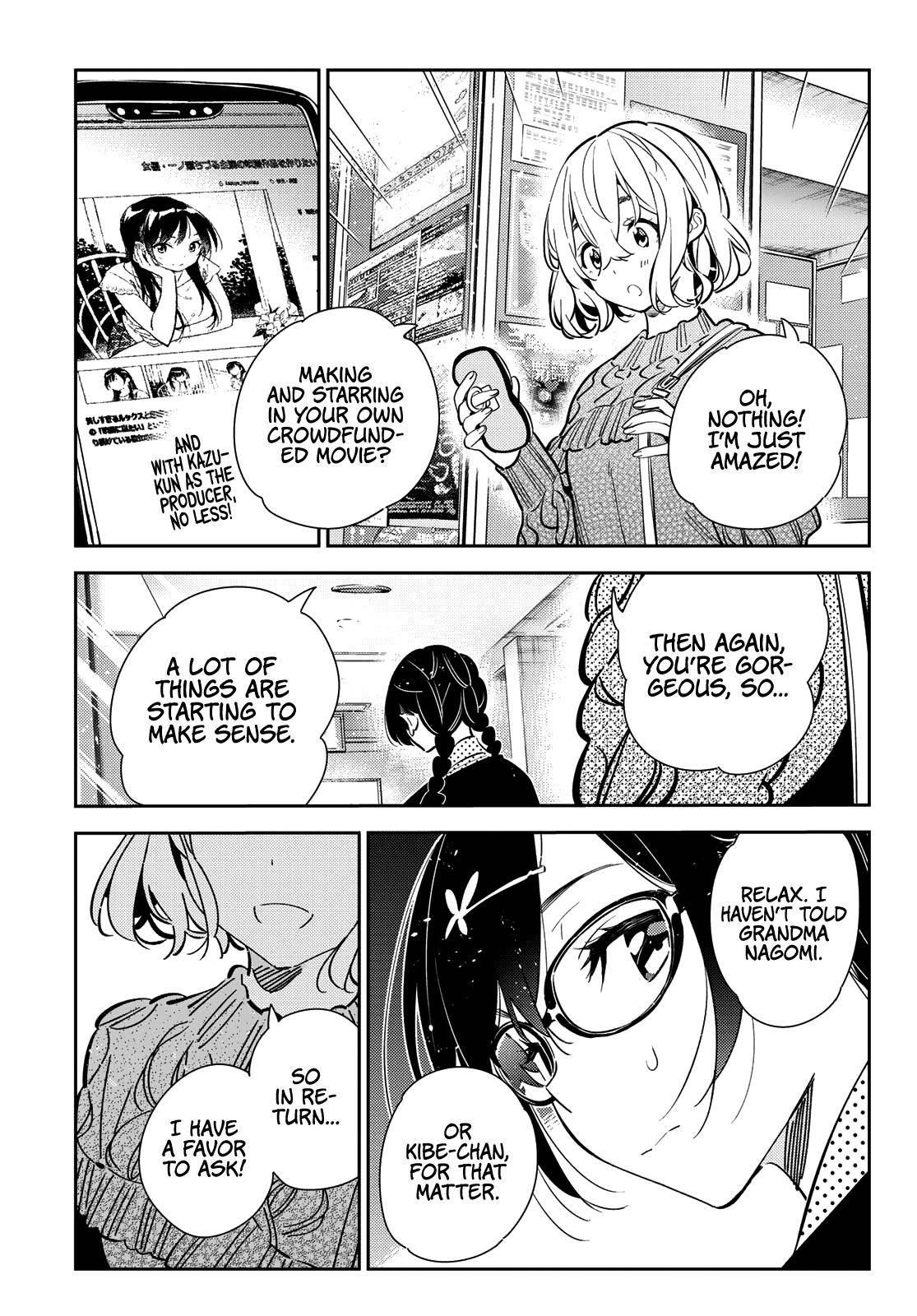 Rent A Girlfriend Manga Chapter 182 page 19 - The Girlfriend and Determination (Part 2)