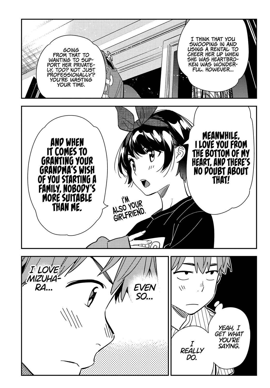 Rent A Girlfriend Manga Chapter 185 page 9 - The Girlfriend and the All-Out Defense