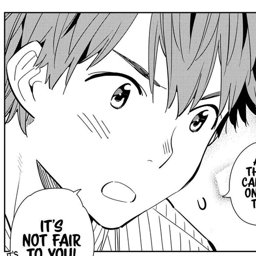 Rent A Girlfriend Manga Chapter 185 (The Girlfriend and the All-Out Defense) cover