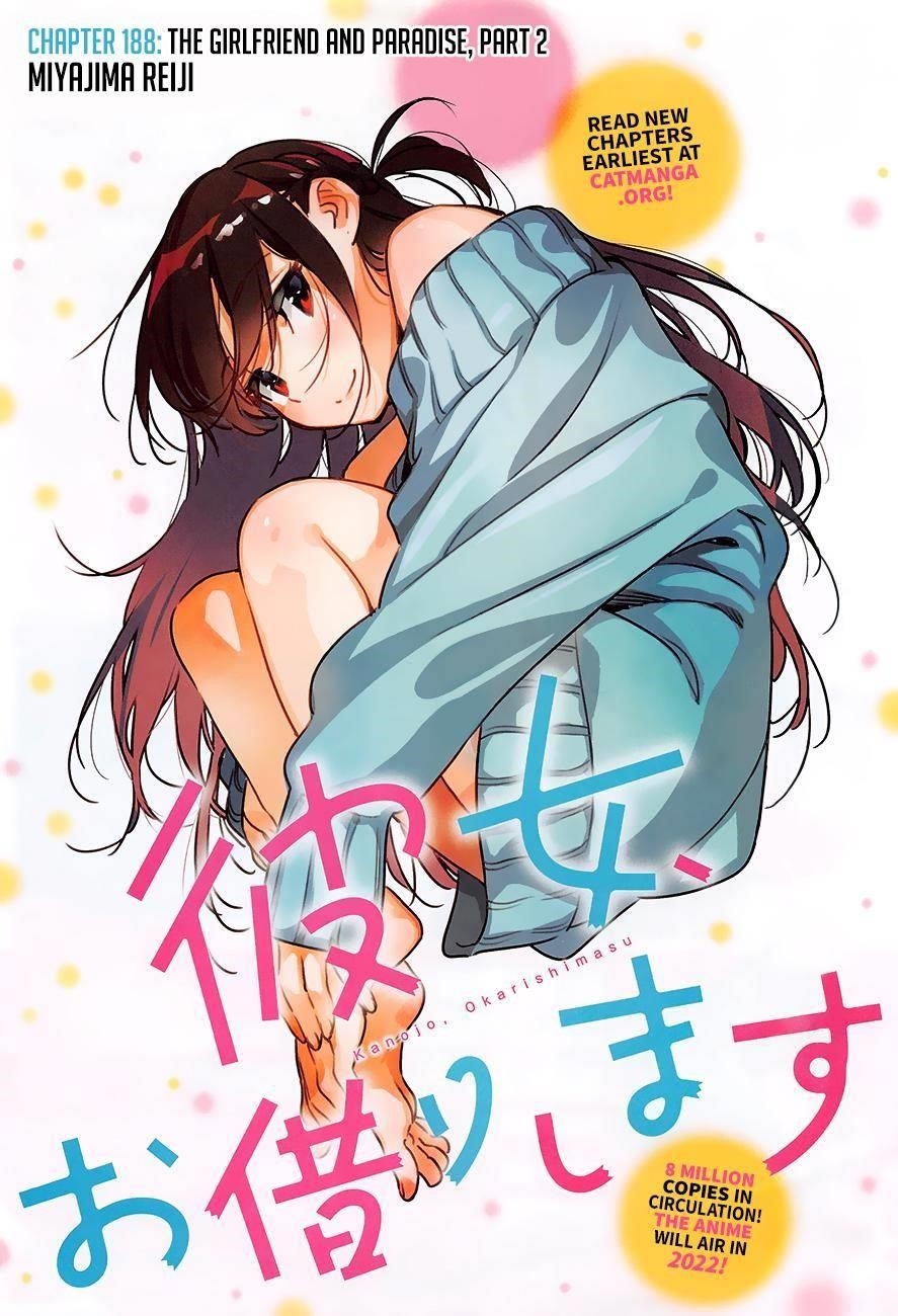 Rent A Girlfriend Manga Chapter 189 page 1 - The Girlfriend and Paradise (Part 2)