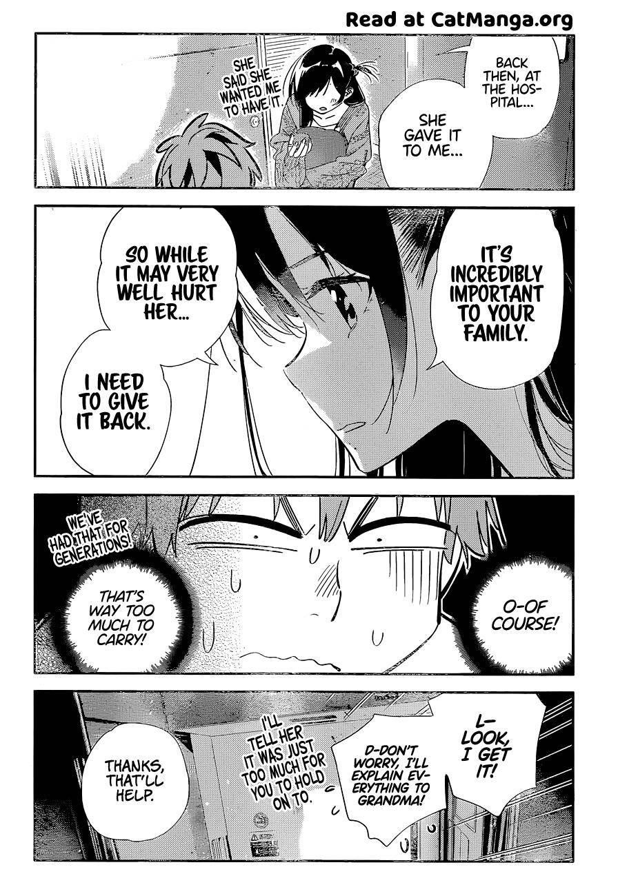 Rent A Girlfriend Manga Chapter 189 page 17 - The Girlfriend and Paradise (Part 2)