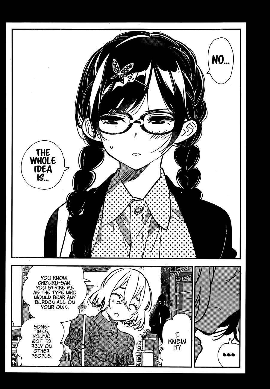 Rent A Girlfriend Manga Chapter 195 page 18 - The Girlfriend and Paradise (Part 8)